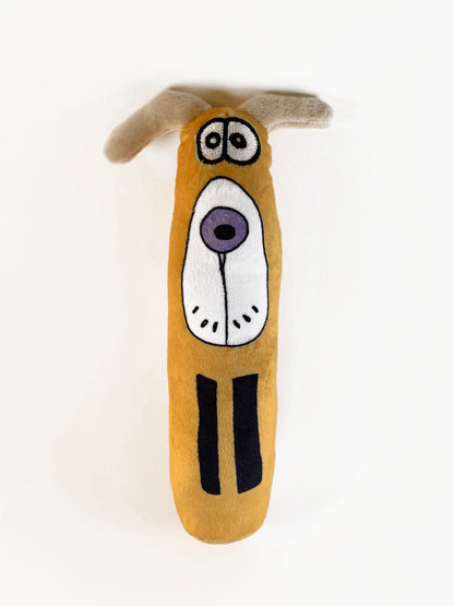 Pause Pup in Naples Yellow